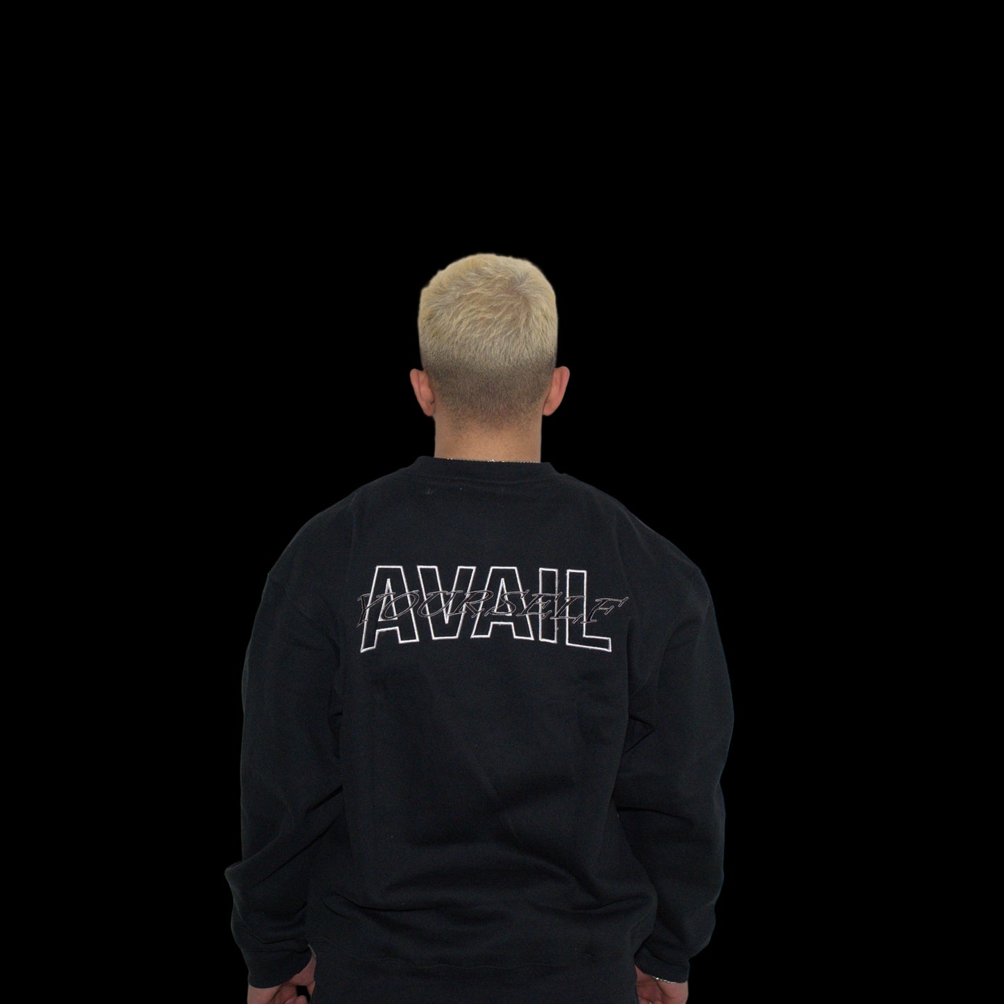 AVAIL YOURSELF SWEATSHIRT - SORT