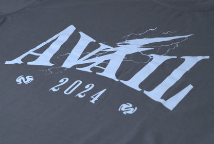 STATEMENT T-SHIRT - GRÅ